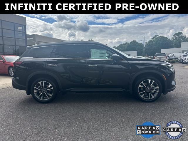 used 2025 INFINITI QX60 car, priced at $55,547