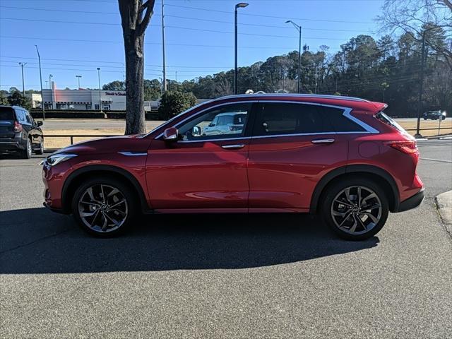 used 2023 INFINITI QX50 car, priced at $40,033