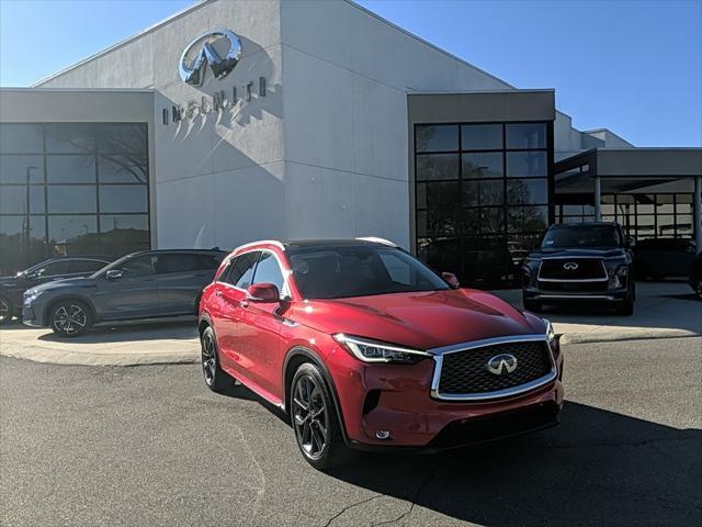 used 2023 INFINITI QX50 car, priced at $40,033