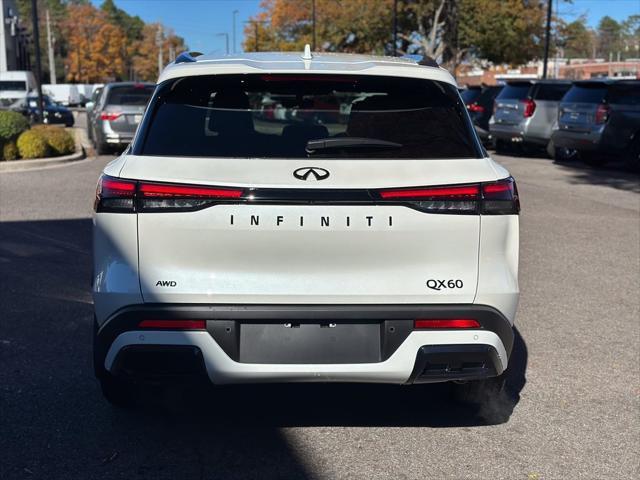 new 2025 INFINITI QX60 car, priced at $62,980