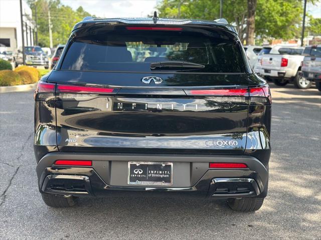 new 2025 INFINITI QX60 car, priced at $59,580