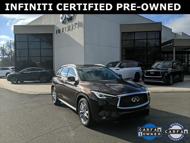 used 2021 INFINITI QX50 car, priced at $29,000