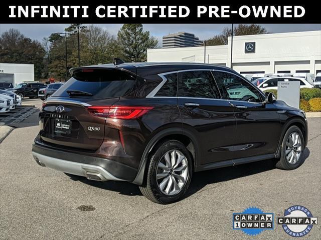 used 2021 INFINITI QX50 car, priced at $29,000