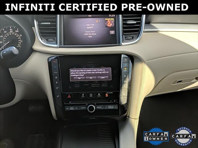 used 2021 INFINITI QX50 car, priced at $29,000