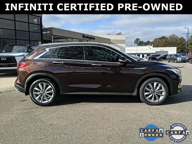 used 2021 INFINITI QX50 car, priced at $29,000