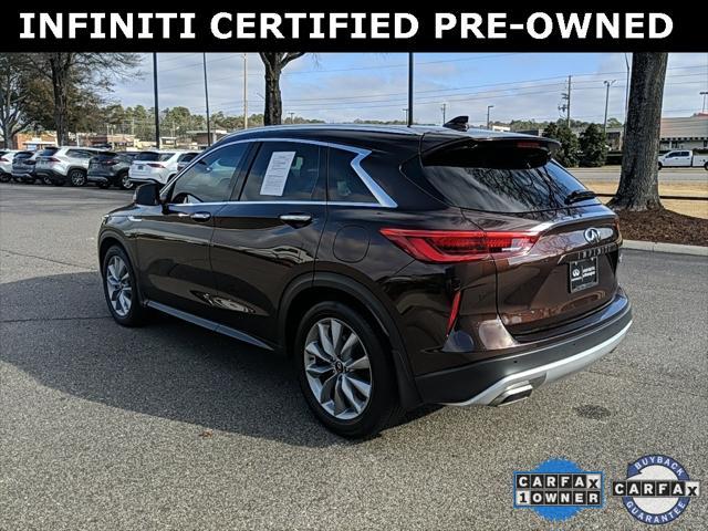 used 2021 INFINITI QX50 car, priced at $29,000