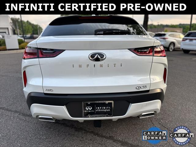 used 2024 INFINITI QX55 car, priced at $46,000