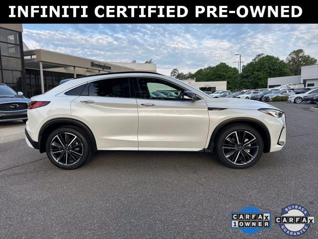 used 2024 INFINITI QX55 car, priced at $46,000