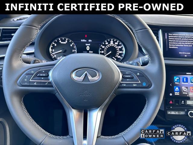 used 2024 INFINITI QX55 car, priced at $46,000