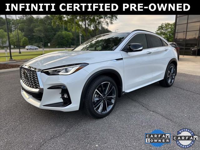 used 2024 INFINITI QX55 car, priced at $46,000