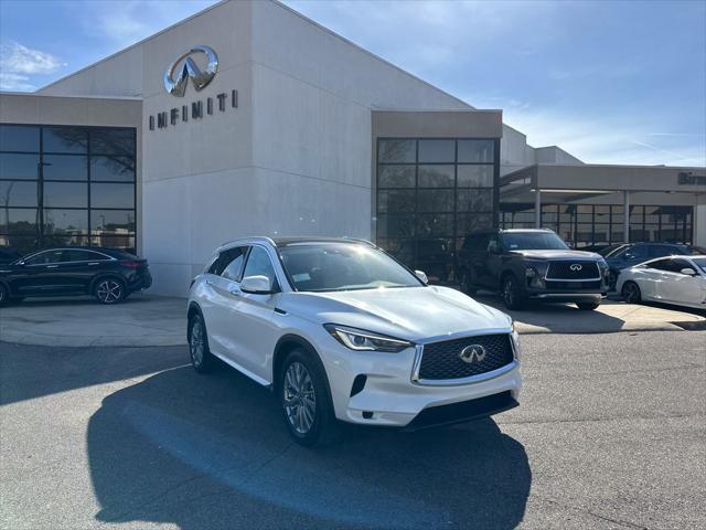 new 2025 INFINITI QX50 car, priced at $48,370