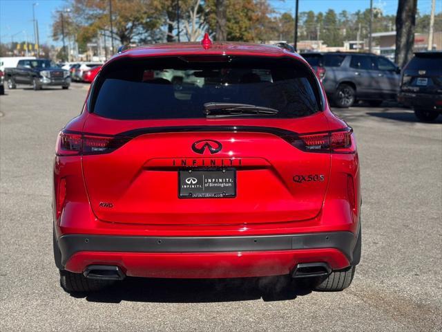 new 2025 INFINITI QX50 car, priced at $54,925