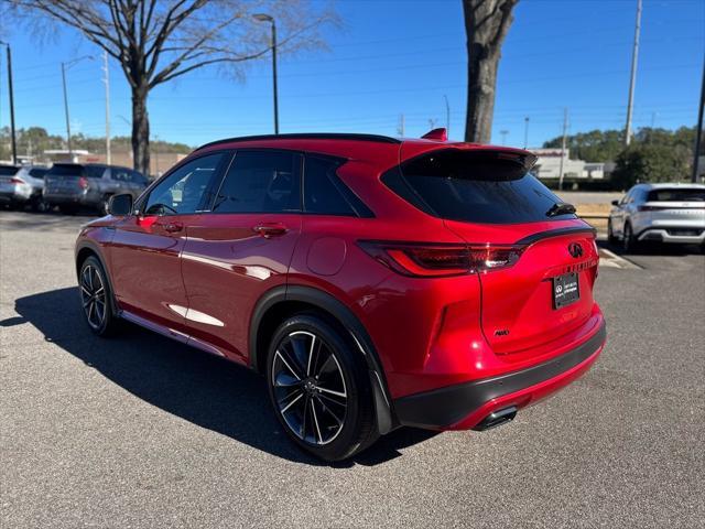 new 2025 INFINITI QX50 car, priced at $54,925