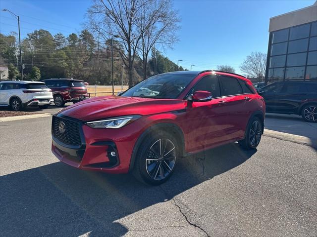 new 2025 INFINITI QX50 car, priced at $54,925