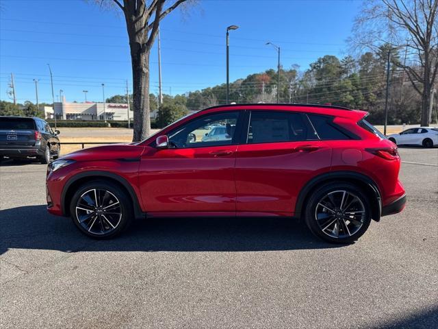 new 2025 INFINITI QX50 car, priced at $54,925