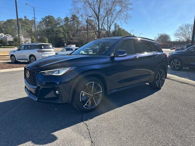 new 2025 INFINITI QX50 car, priced at $54,025