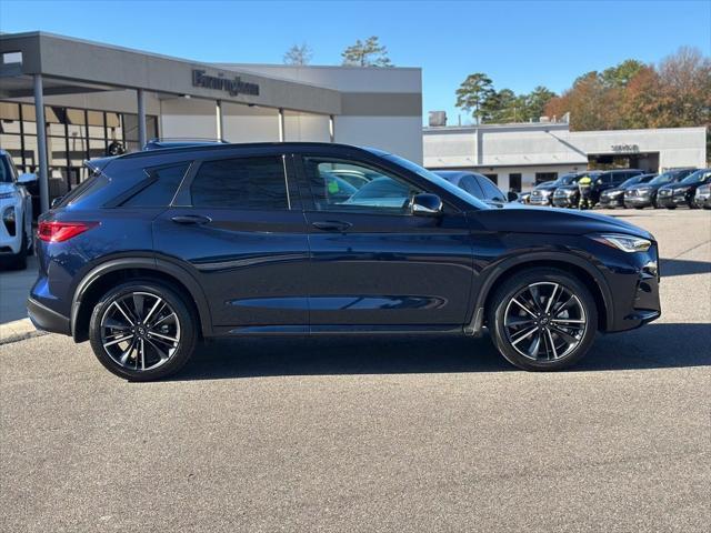 new 2025 INFINITI QX50 car, priced at $54,025