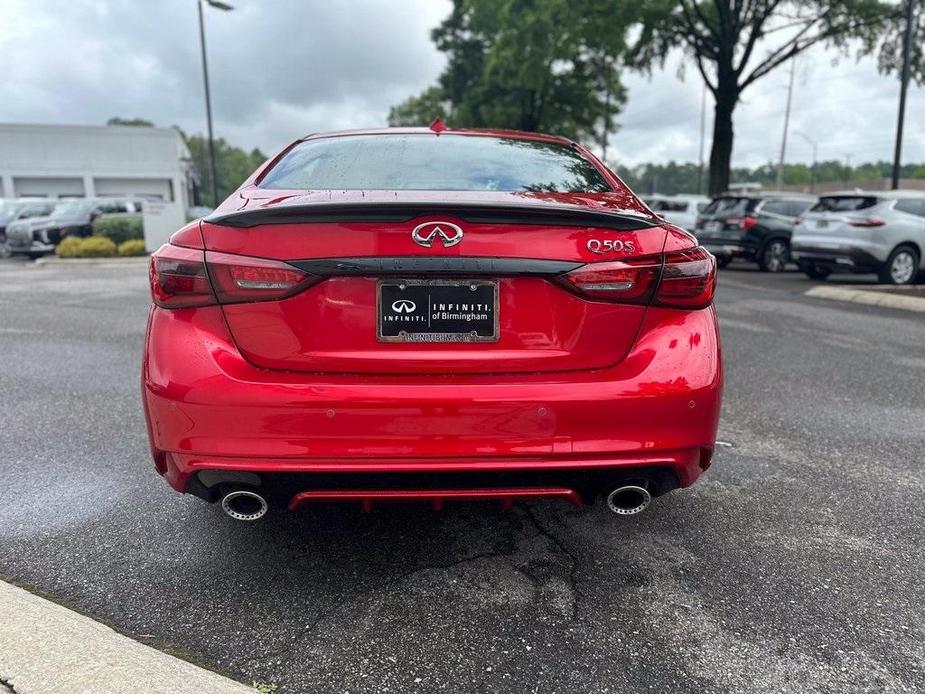 new 2024 INFINITI Q50 car, priced at $62,535