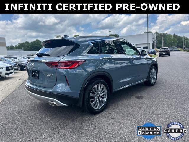 used 2024 INFINITI QX50 car, priced at $40,975