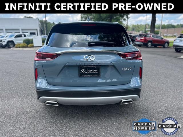 used 2024 INFINITI QX50 car, priced at $40,975