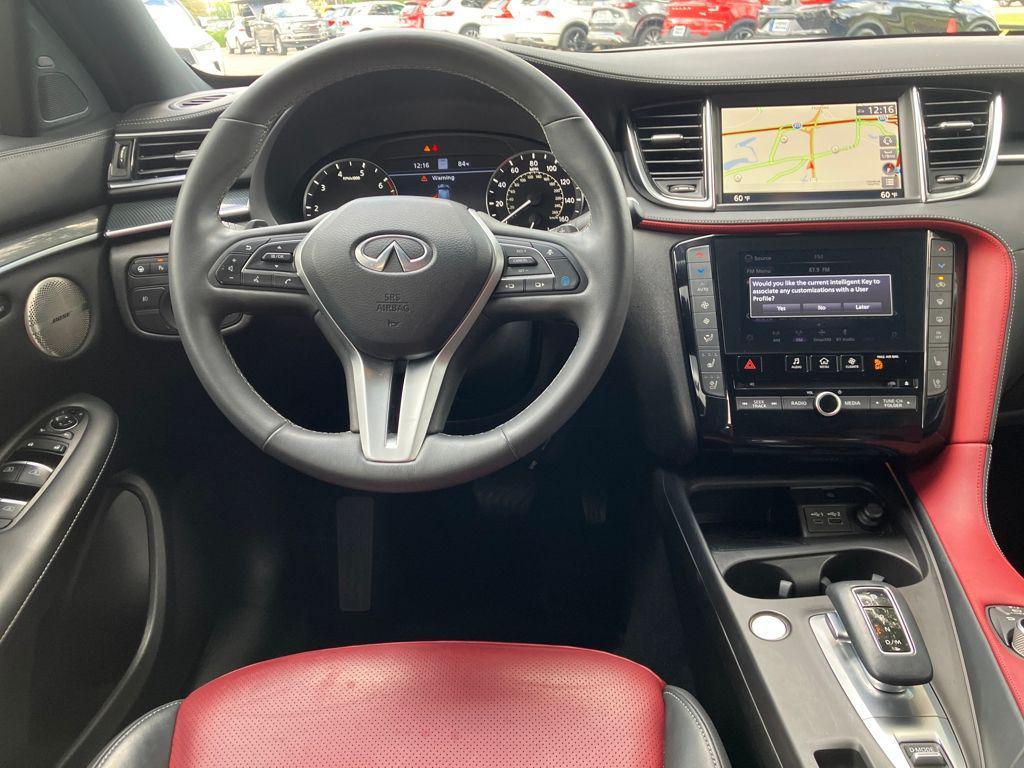 used 2023 INFINITI QX50 car, priced at $38,917