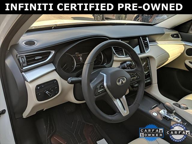 used 2021 INFINITI QX50 car, priced at $30,965