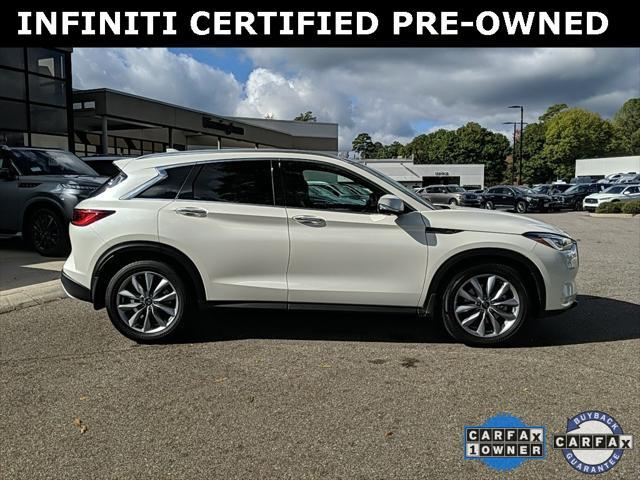 used 2022 INFINITI QX50 car, priced at $36,000