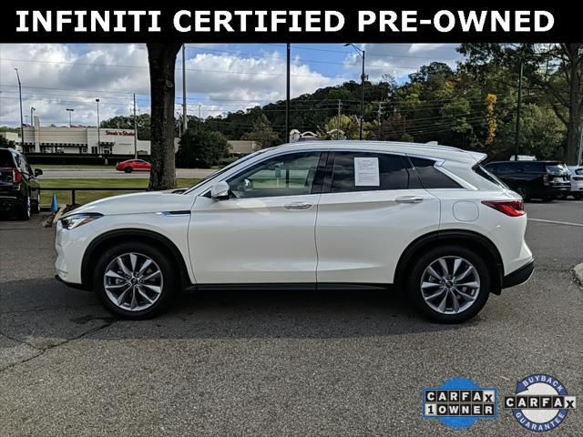 used 2022 INFINITI QX50 car, priced at $36,000