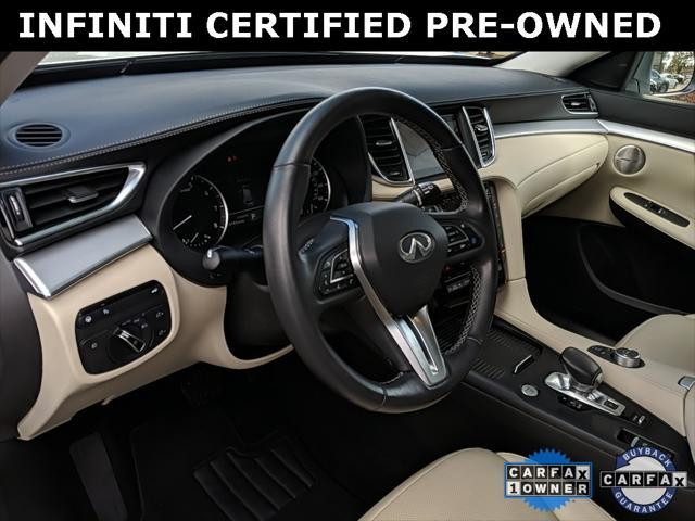 used 2022 INFINITI QX50 car, priced at $36,000