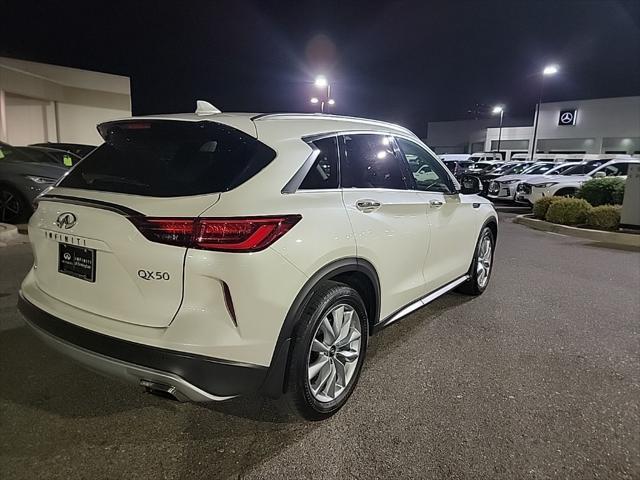 used 2022 INFINITI QX50 car, priced at $36,225