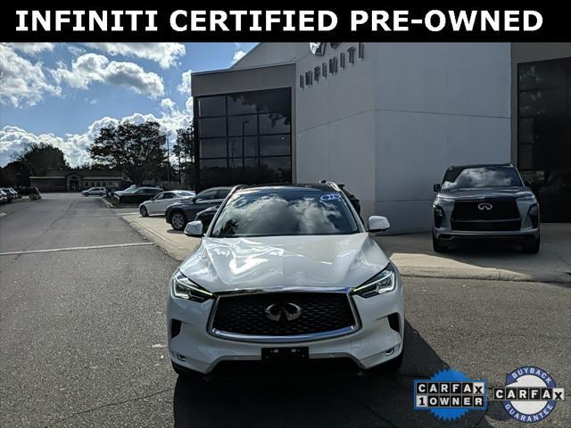 used 2022 INFINITI QX50 car, priced at $36,000