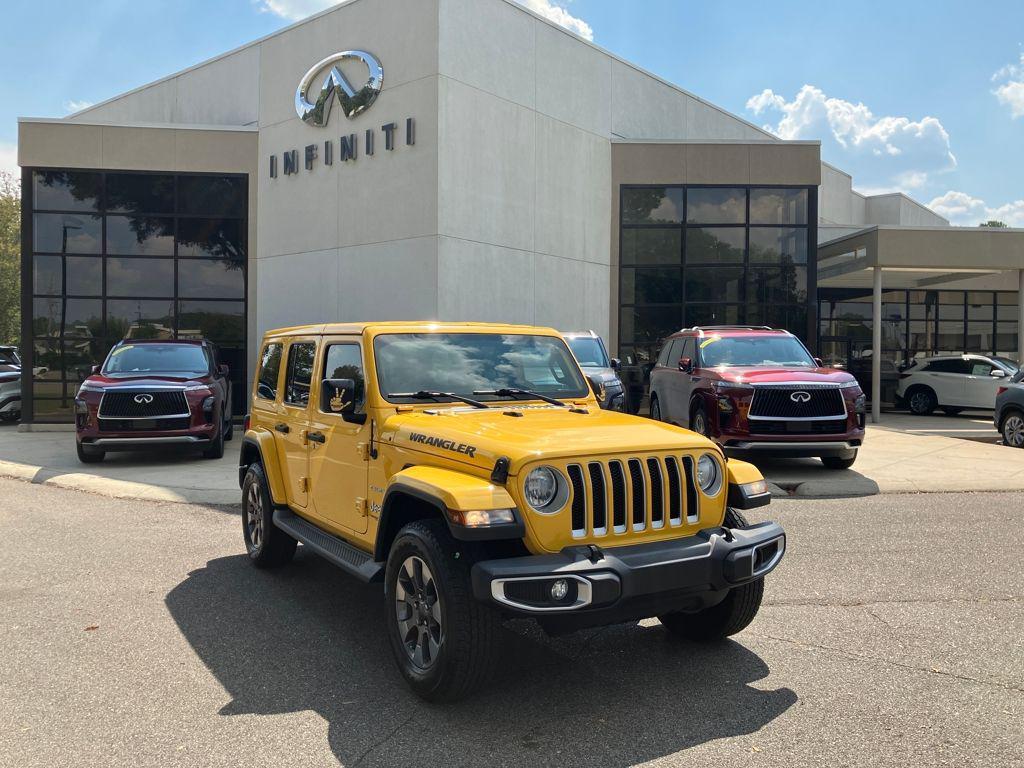 used 2018 Jeep Wrangler Unlimited car, priced at $26,851