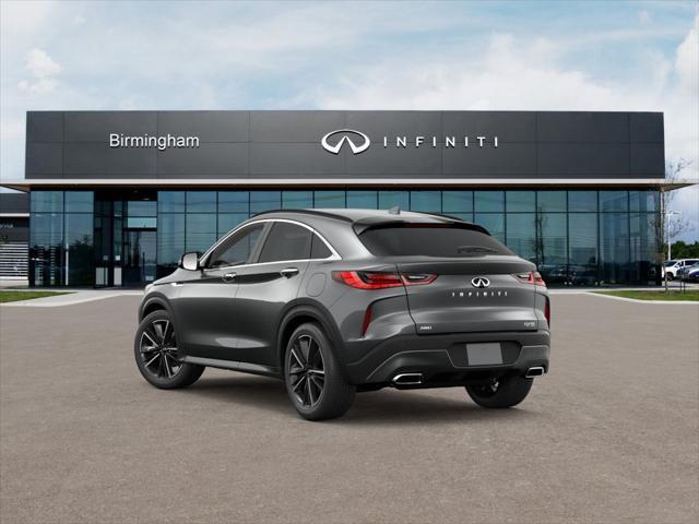 new 2025 INFINITI QX55 car, priced at $50,585