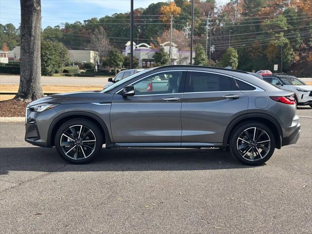 new 2025 INFINITI QX55 car, priced at $52,085