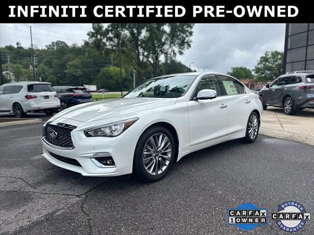 used 2024 INFINITI Q50 car, priced at $39,224