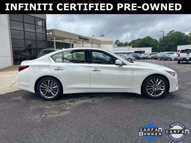 used 2024 INFINITI Q50 car, priced at $39,224