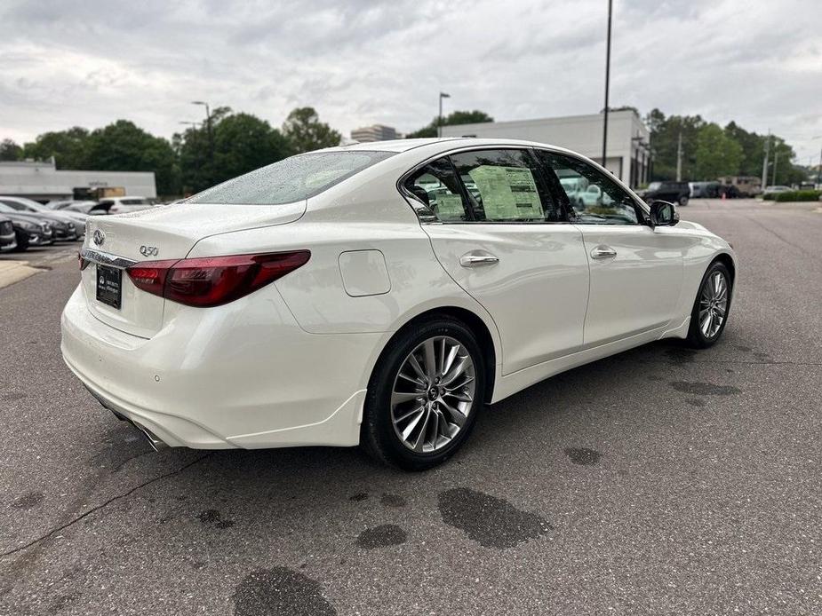 new 2024 INFINITI Q50 car, priced at $45,585