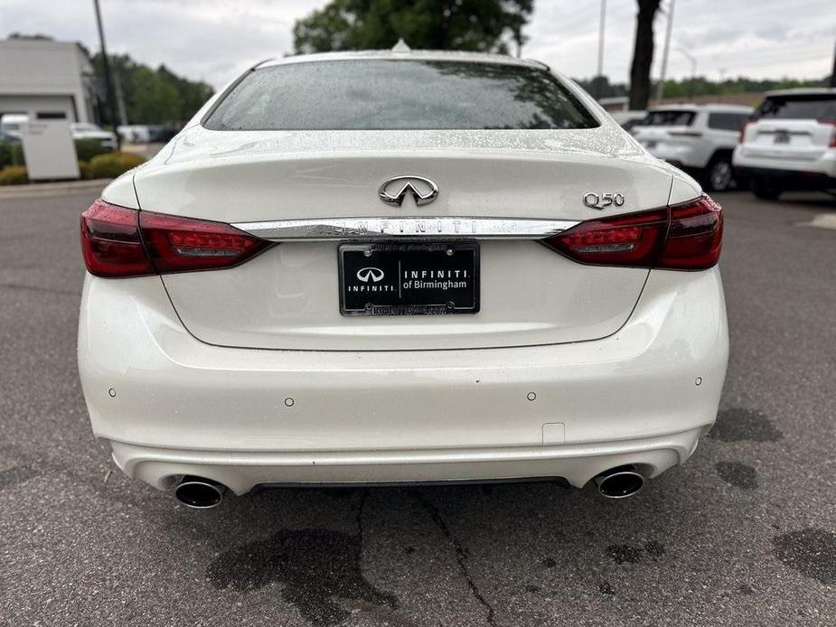 new 2024 INFINITI Q50 car, priced at $45,585