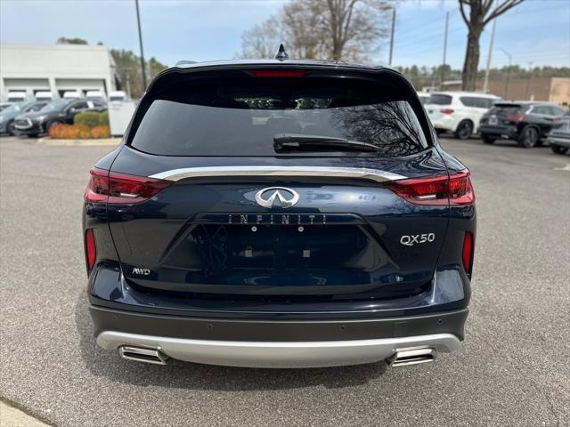 new 2025 INFINITI QX50 car, priced at $48,370