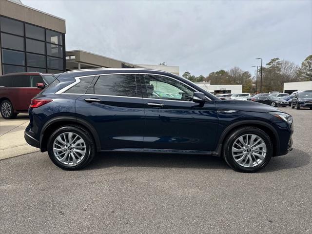 new 2025 INFINITI QX50 car, priced at $48,370