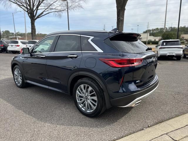 new 2025 INFINITI QX50 car, priced at $48,370