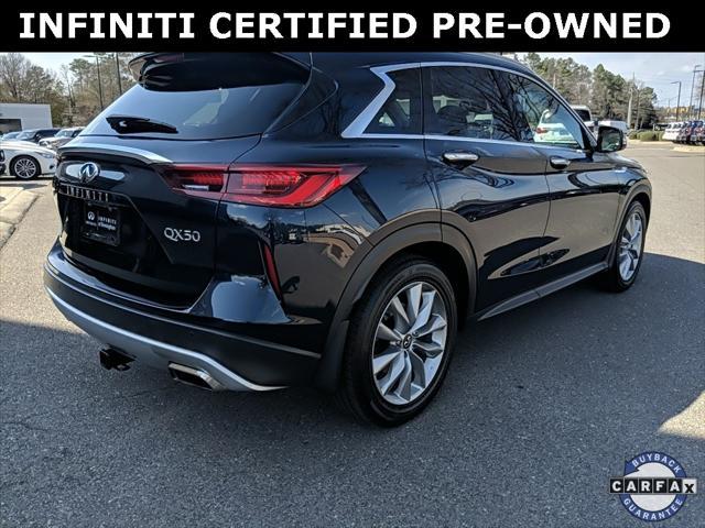 used 2022 INFINITI QX50 car, priced at $30,193