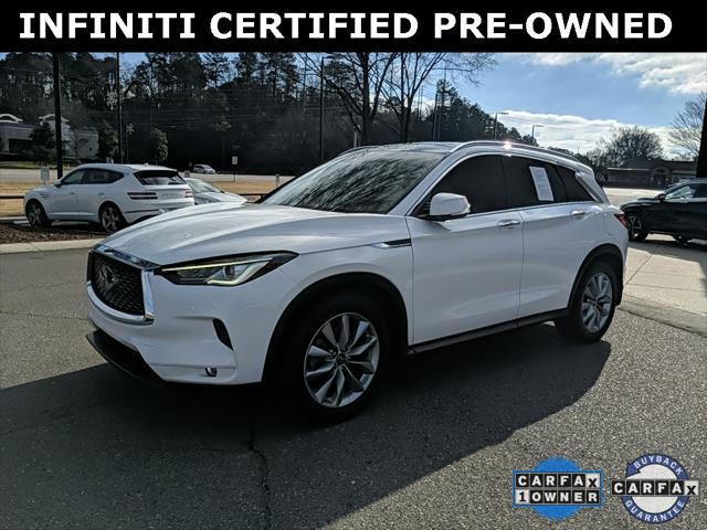 used 2022 INFINITI QX50 car, priced at $30,595