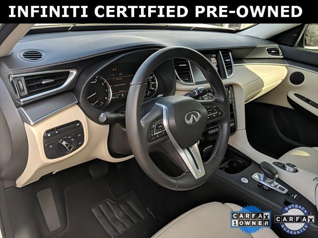 used 2022 INFINITI QX50 car, priced at $30,595