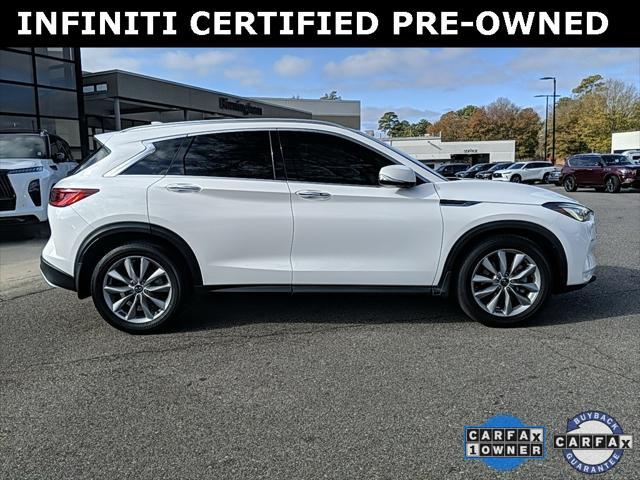 used 2022 INFINITI QX50 car, priced at $30,595