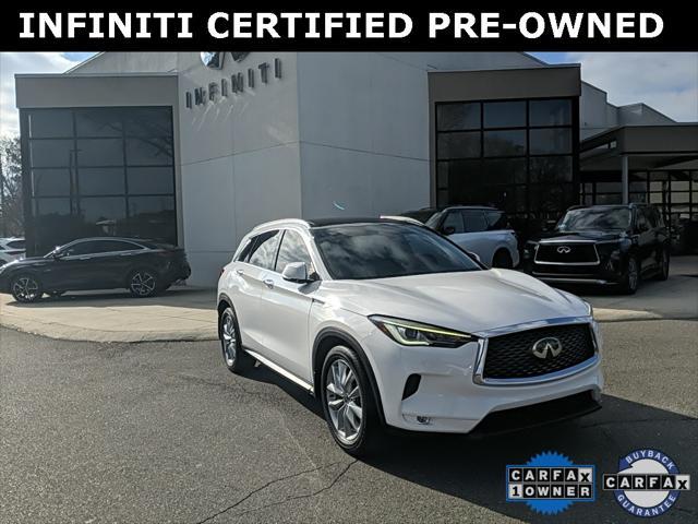 used 2022 INFINITI QX50 car, priced at $30,595