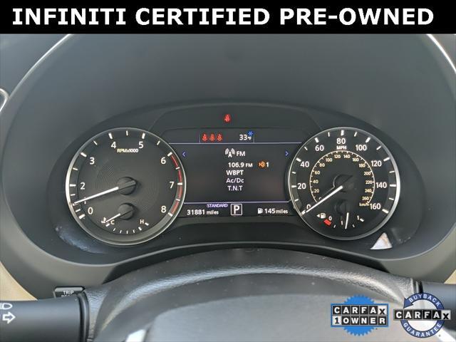 used 2022 INFINITI QX50 car, priced at $30,595