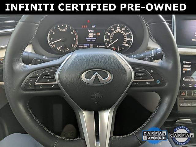 used 2022 INFINITI QX50 car, priced at $30,595