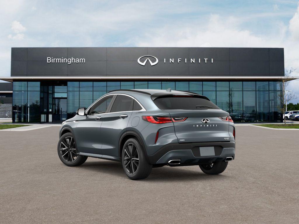 new 2025 INFINITI QX55 car, priced at $53,610