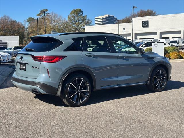 new 2025 INFINITI QX50 car, priced at $54,720